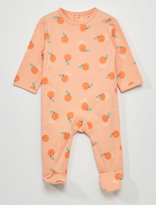 Pijama de punto con estampado - Kiabi
