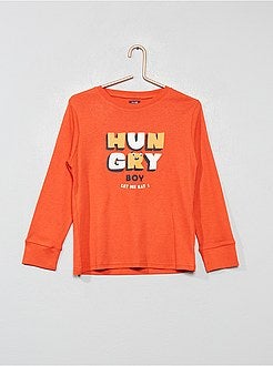 Pijama de punto estampado - Kiabi