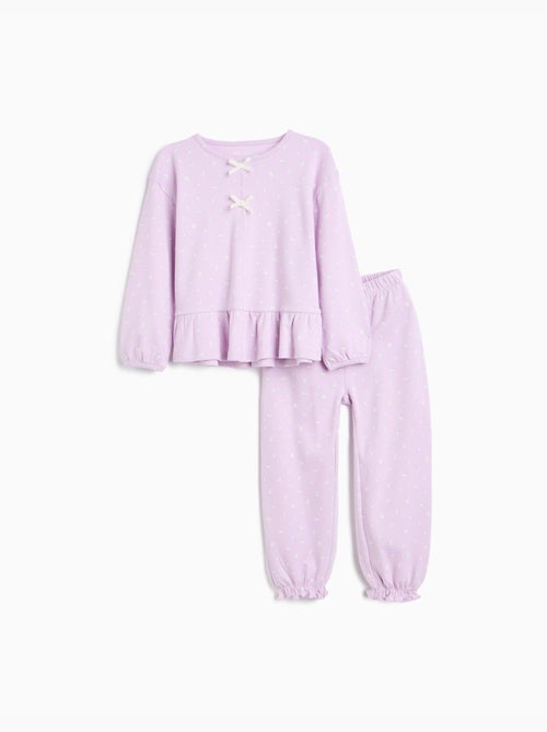 Pijama de punto interlock, mo fashion - Kiabi