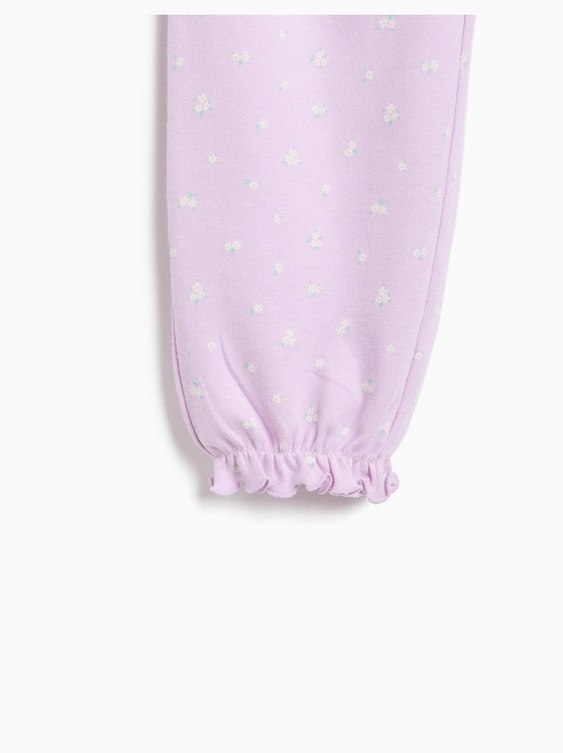Pijama de punto interlock, mo fashion Violeta - Kiabi