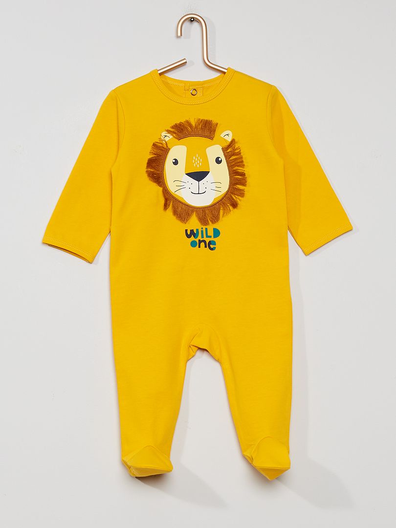 Pijama de punto león - Kiabi