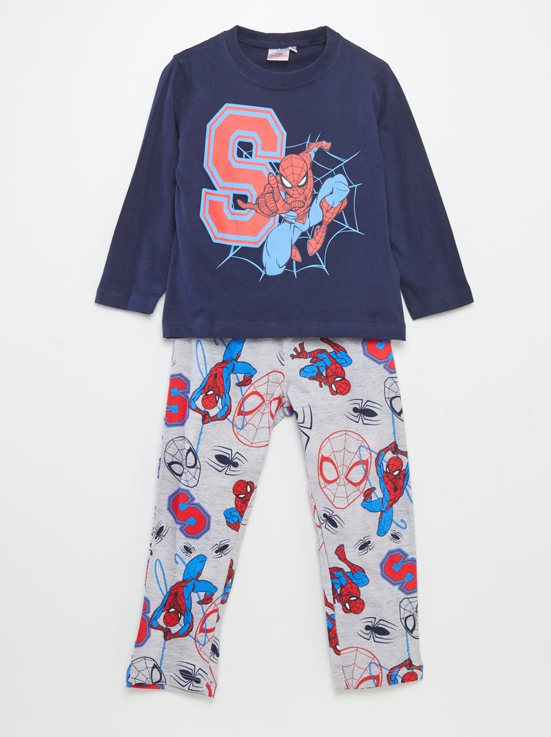 Pijama de punto 'Spider-Man' - 2 piezas AZUL - Kiabi