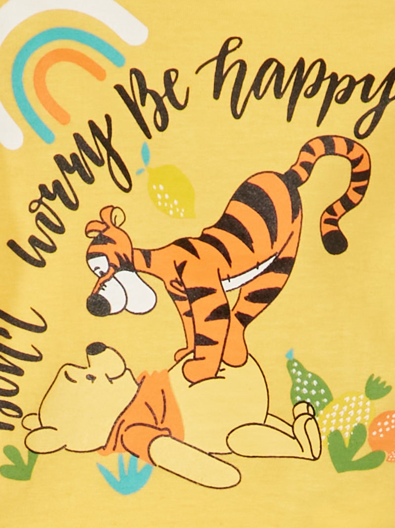 Pijama de punto 'Winnie The Pooh' 2 piezas AMARILLO - Kiabi