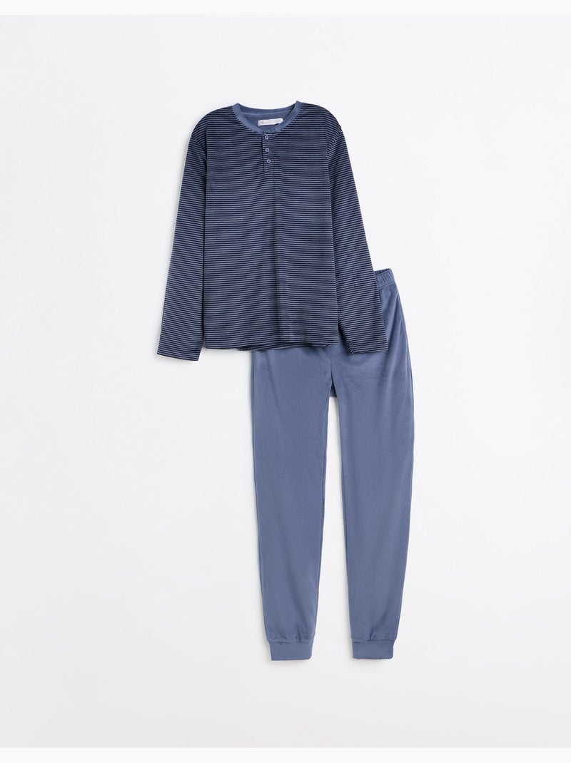 Pijama de rayas, mo fashion Azul - Kiabi