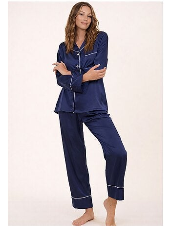 Pijama de satén fluido Kebello
