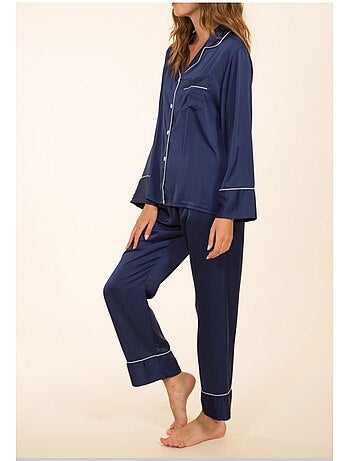 Pijama de satén fluido Kebello