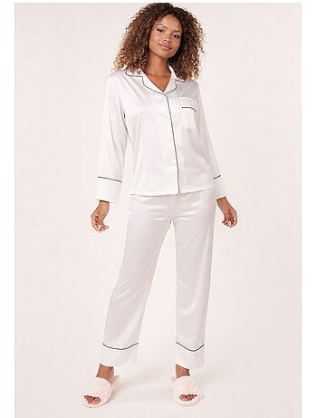 Pijama de satén fluido Kebello