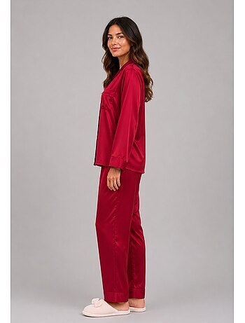 Pijama de satén fluido Kebello