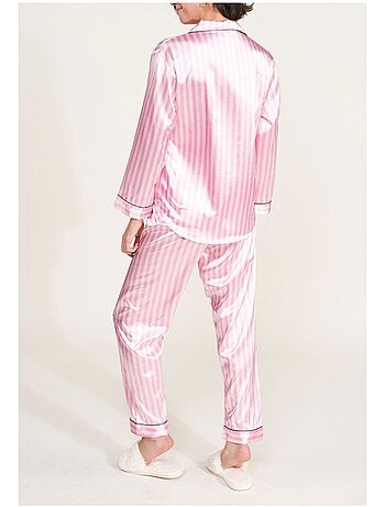 Pijama de satén fluido Kebello