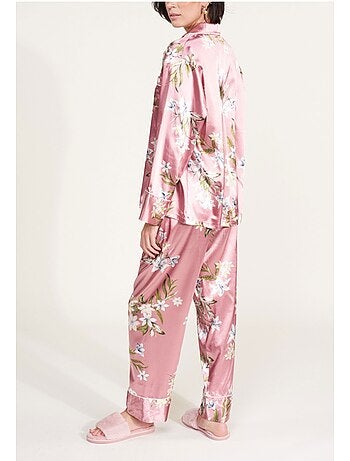 Pijama de satén fluido Kebello