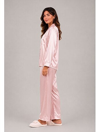 Pijama de satén fluido Kebello