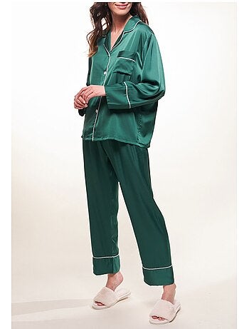 Pijama de satén fluido Kebello