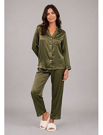 Pijama de satén fluido Kebello