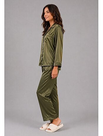 Pijama de satén fluido Kebello