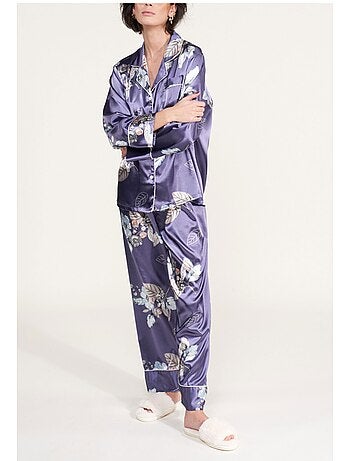 Pijama de satén fluido Kebello