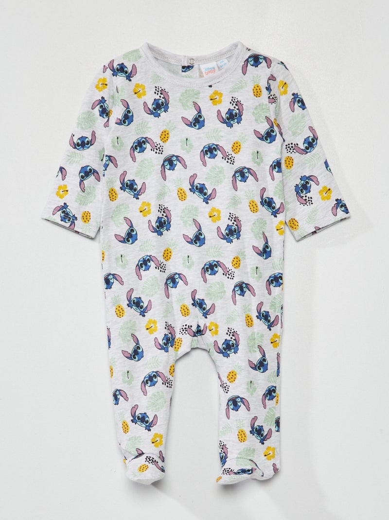 Pijama de 'Stitch' de 'Disney' gris estampado - Kiabi
