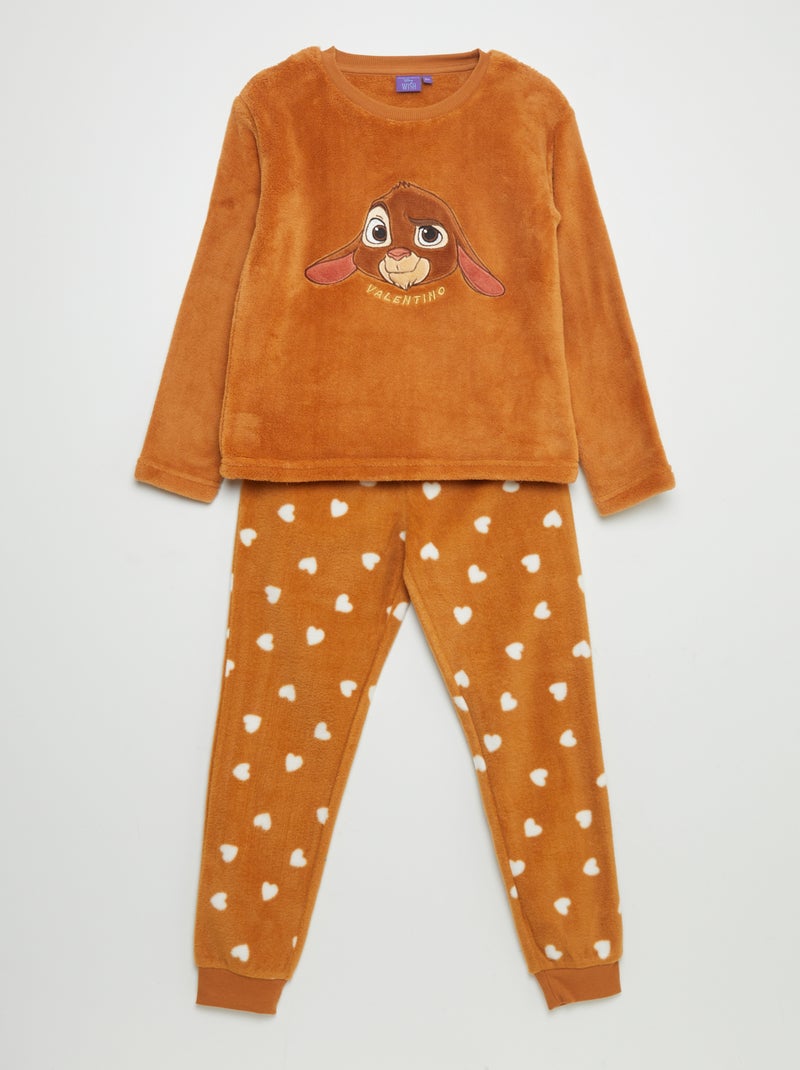 Pijama de tejido polar 'Asha' de 'Disney' - 2 piezas MARRON - Kiabi