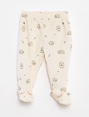 Pijama de terciopelo - 2 piezas