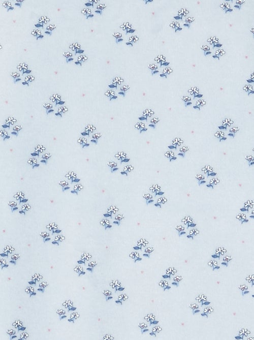 Pijama de terciopelo - Kiabi