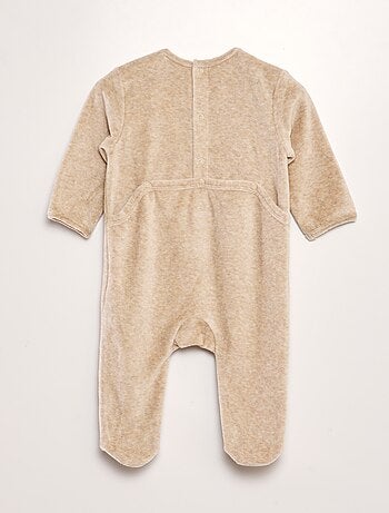 Pijama de terciopelo