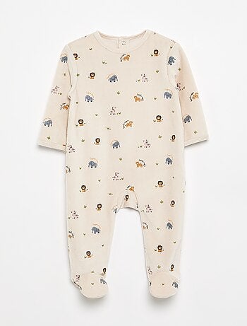 Pijama de terciopelo