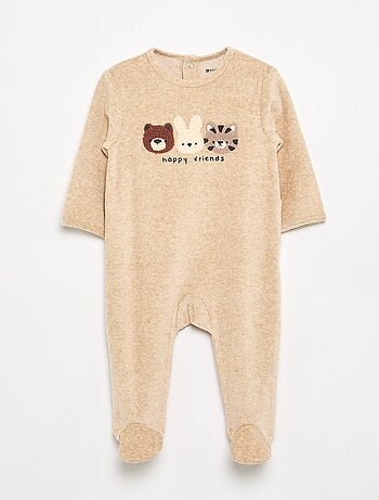 Pijama de terciopelo