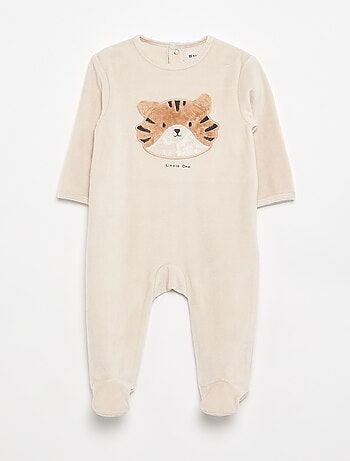 Pijama de terciopelo