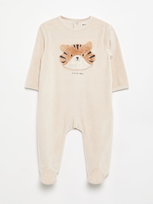 Pijama de terciopelo - Kiabi Pijama de terciopelo - Kiabi