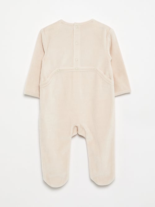 Pijama de terciopelo - Kiabi Pijama de terciopelo - Kiabi