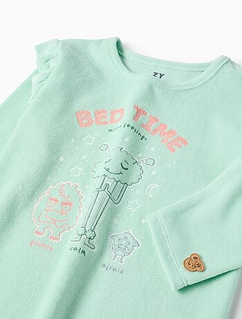 Pijama de terciopelo brilla en la oscuridad