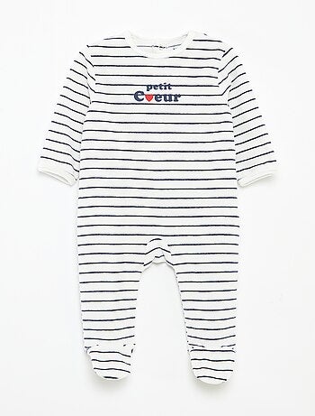 Pijama de terciopelo con adorno