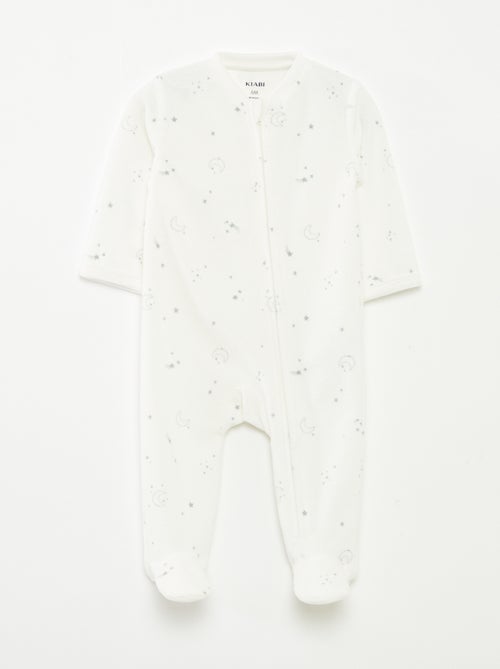 Pijama de terciopelo con cremallera - Kiabi Pijama de terciopelo con cremallera - Kiabi