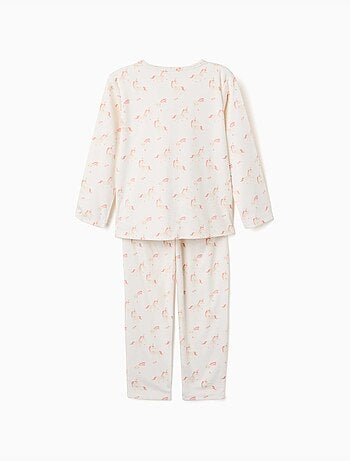 Pijama de terciopelo con estampado de unicornio y estrella
