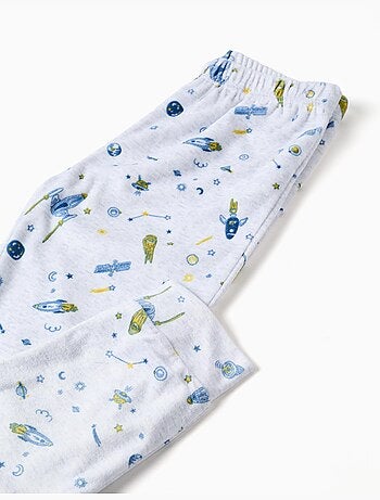 Pijama de terciopelo con motivo espacial