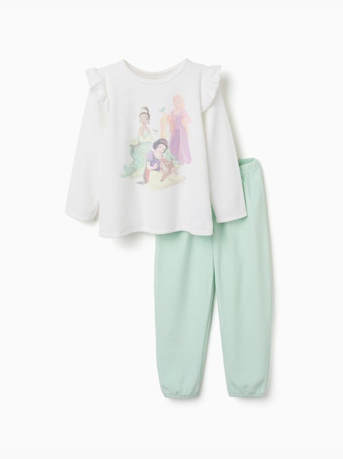 Pijama de terciopelo con princesas Disney - Kiabi