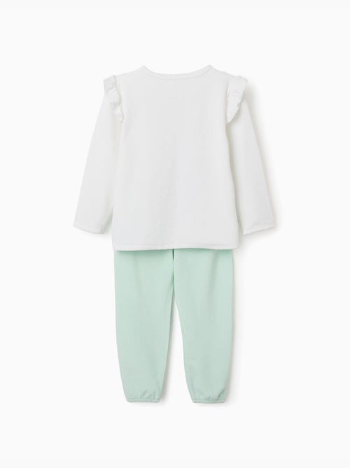 Pijama de terciopelo con princesas Disney - Kiabi