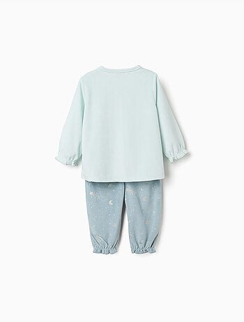 Pijama de terciopelo con unicornio que brilla en la oscuridad