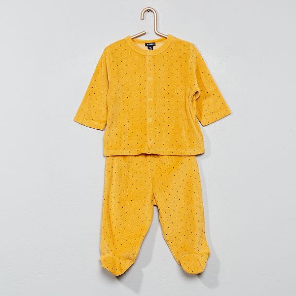 pijama amarillo bebe