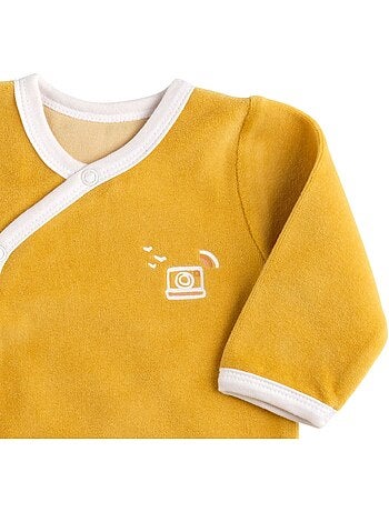 Pijama de terciopelo de manga larga para - SAUTHON