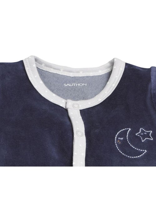 Pijama de terciopelo de manga larga para - SAUTHON - Kiabi