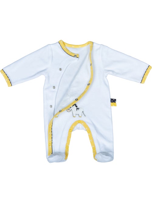Pijama de terciopelo de manga larga para - sauthon - Kiabi