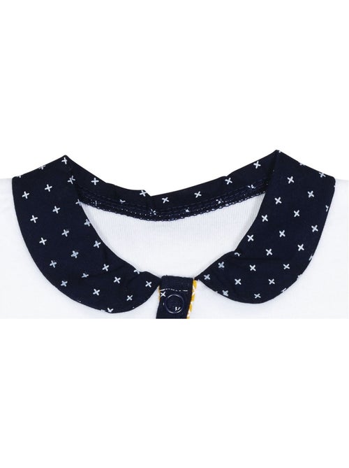 Pijama de terciopelo de manga larga para - SAUTHON - Kiabi
