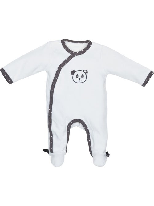 Pijama de terciopelo de manga larga para - SAUTHON - Kiabi