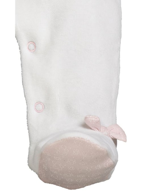 Pijama de terciopelo de manga larga para - sauthon - Kiabi