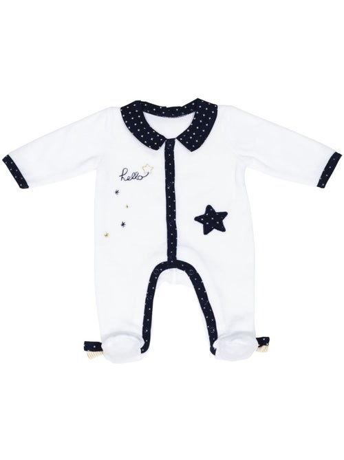 Pijama de terciopelo de manga larga para - SAUTHON - Kiabi