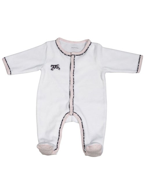 Pijama de terciopelo de manga larga para - SAUTHON - Kiabi