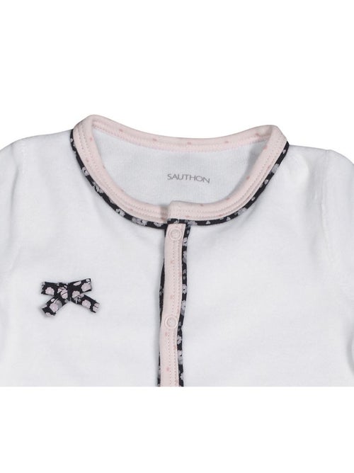 Pijama de terciopelo de manga larga para - SAUTHON - Kiabi