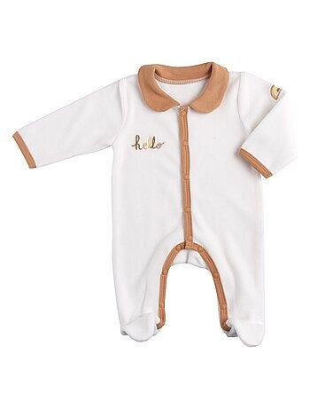 Pijama de terciopelo de manga larga para - SAUTHON