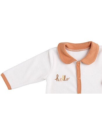 Pijama de terciopelo de manga larga para - SAUTHON