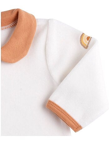 Pijama de terciopelo de manga larga para - SAUTHON